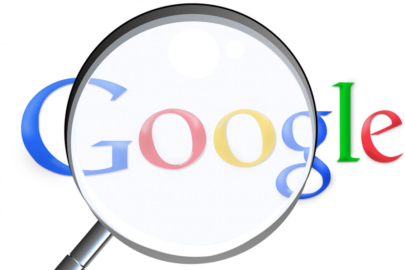 Hvordan kommer du på side et i Google